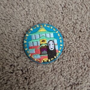 Colorful Embroidered Art Patch